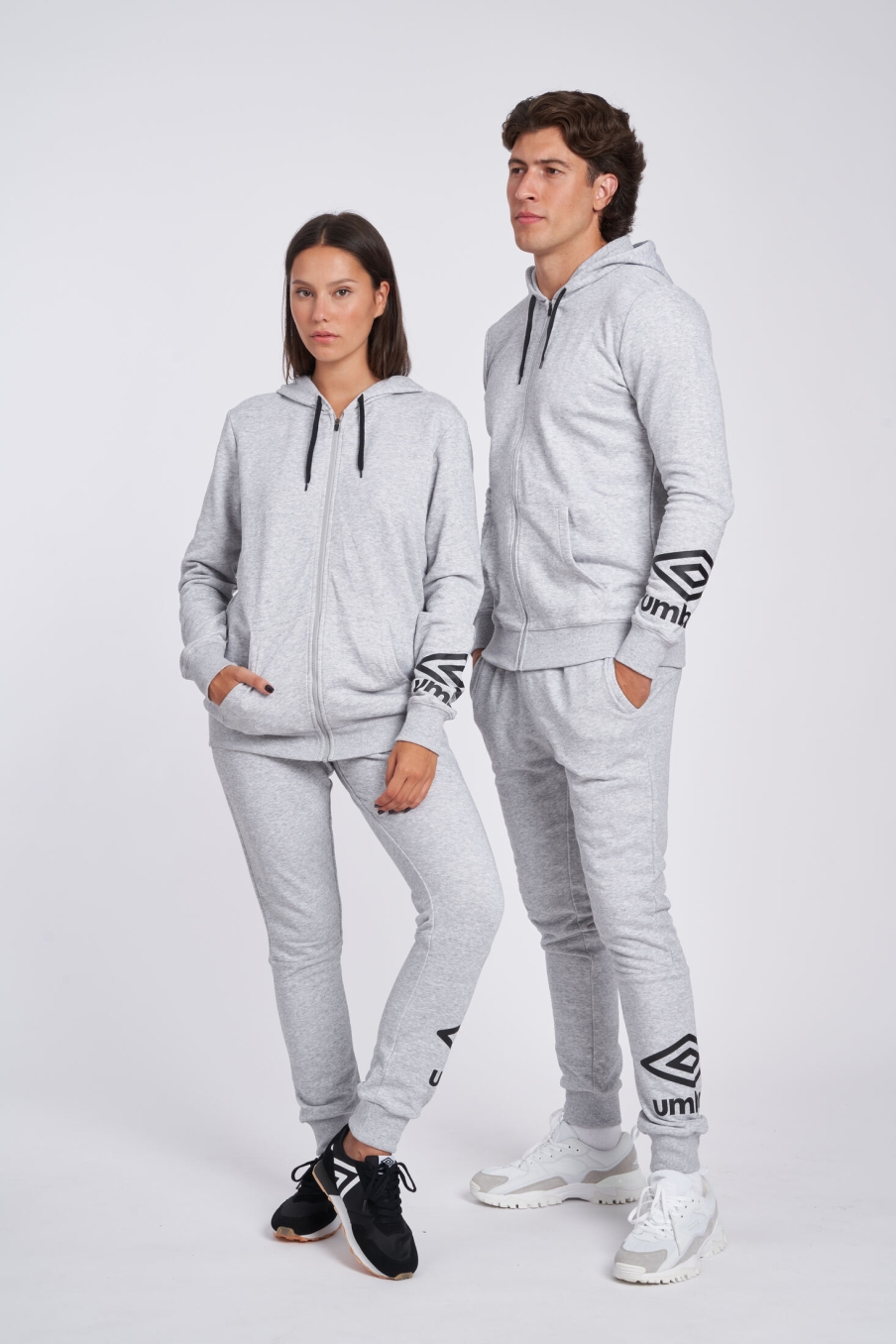 UMBRO FW TERRACE ZIP HOODIE GRAY JACKET