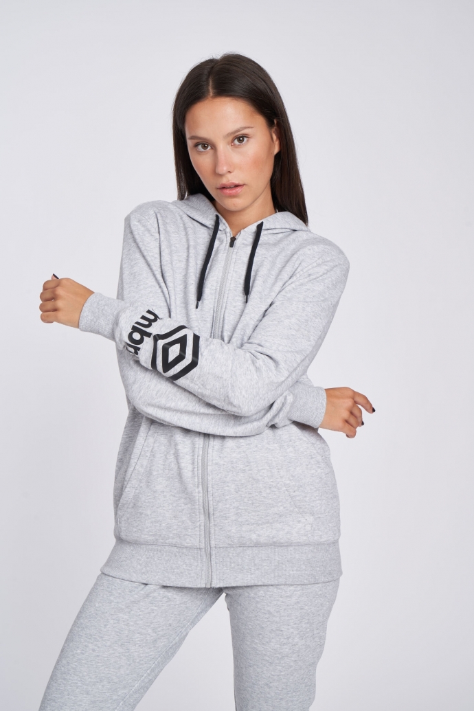 UMBRO FW TERRACE ZIP HOODIE GRAY JACKET