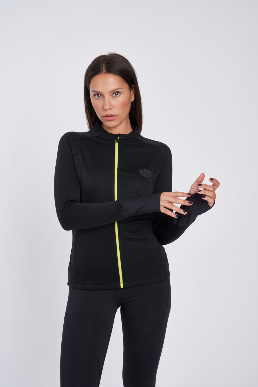 CHAQUETA UMBRO PRO TRAINING JACKET BLACK- WOMENS