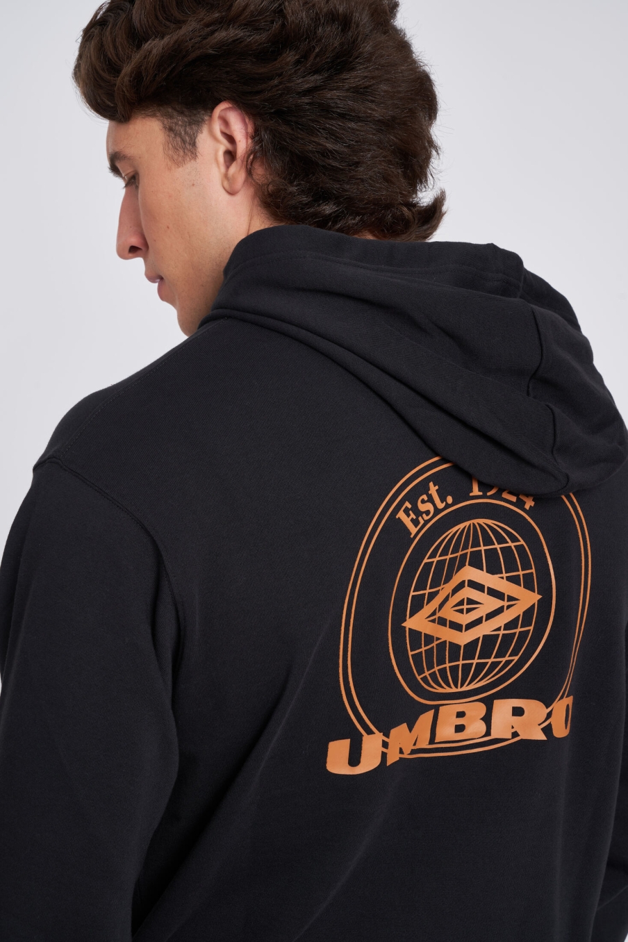 MOLETOM UMBRO COLLEGIATE GRAPHIC HOODIE PRETO