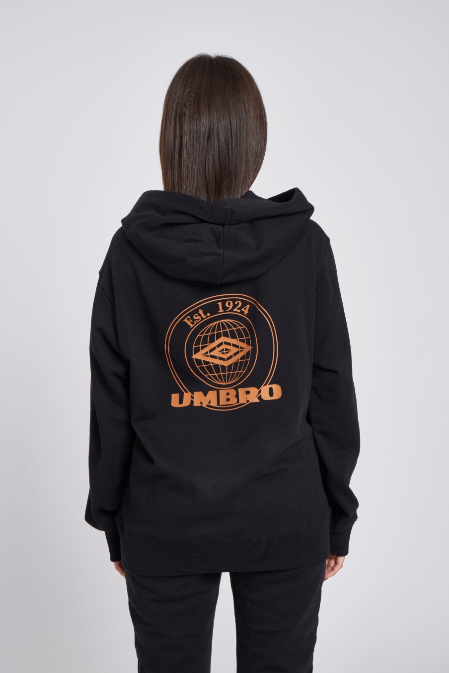 MOLETOM UMBRO COLLEGIATE GRAPHIC HOODIE PRETO