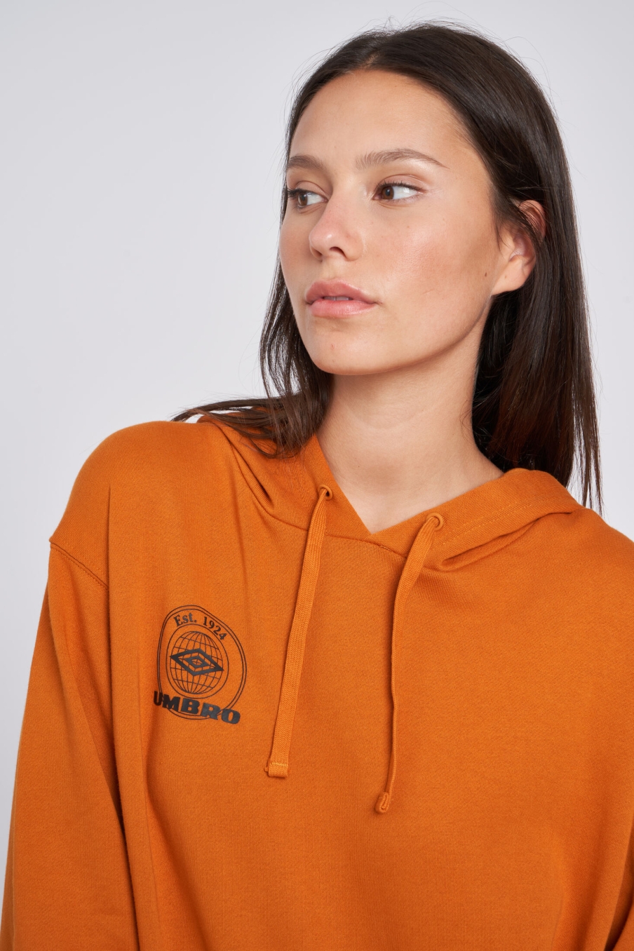 MOLETOM UMBRO COLLEGIATE GRAPHIC HOODIE PUMPINK SPICE