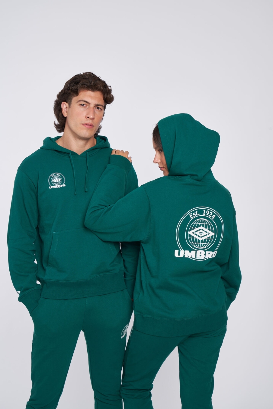 SUDADERA UMBRO COLLEGIATE GRAPHIC HOODIE STORM