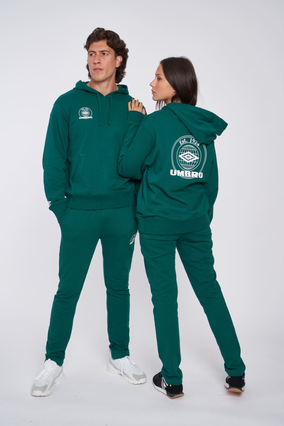 SUDADERA UMBRO COLLEGIATE GRAPHIC HOODIE STORM