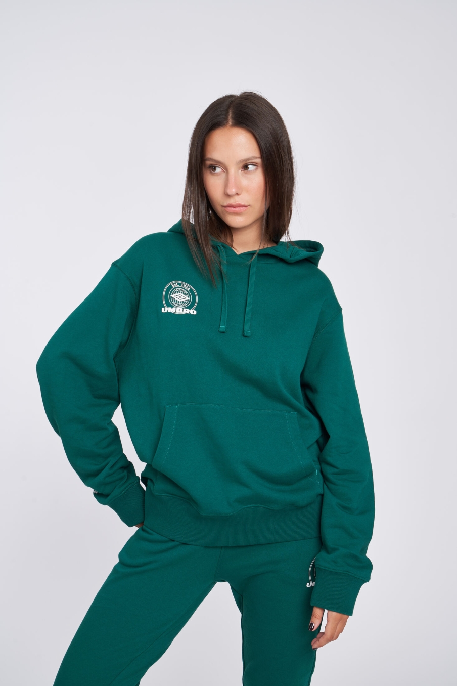 MOLETOM UMBRO COLLEGIATE GRAPHIC HOODIE STORM