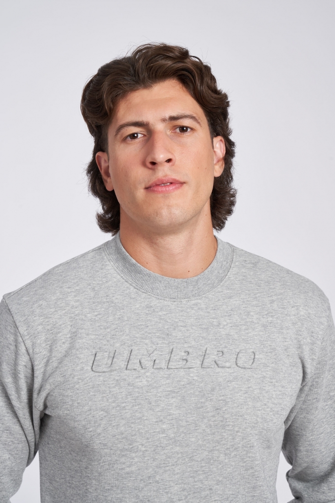 UMBRO EMBOSSED LOGO SWEAT GRAY...