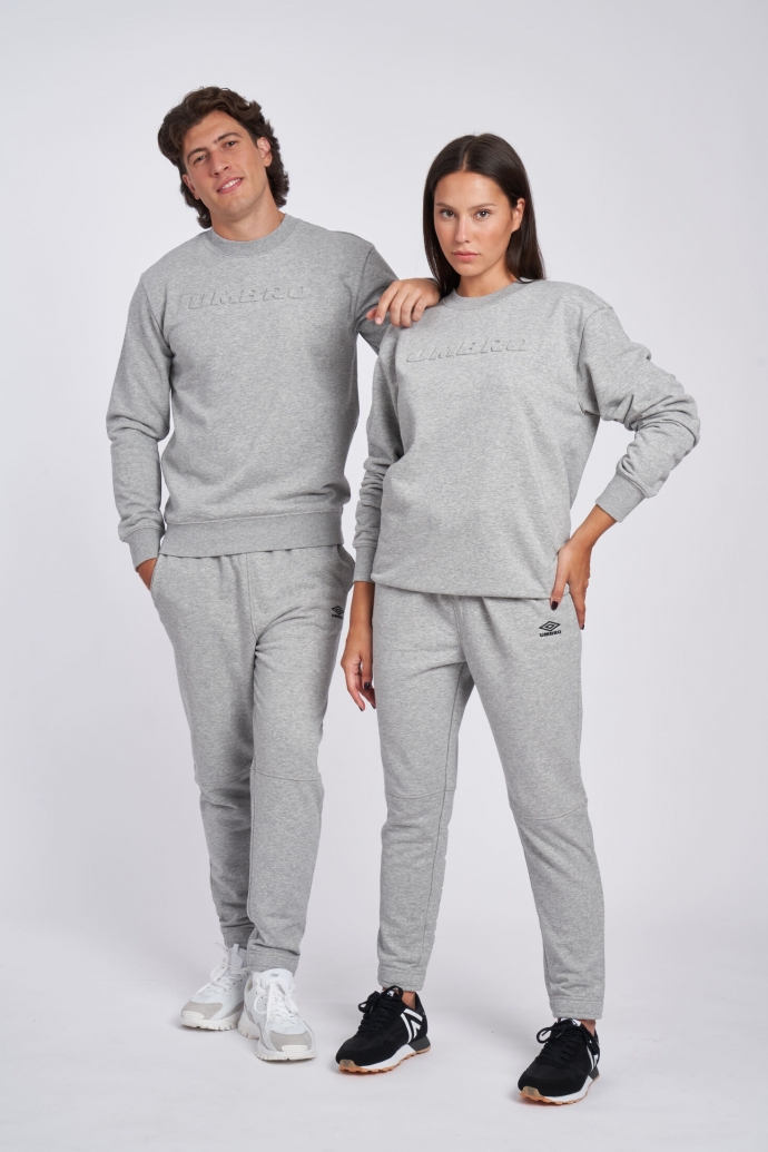 UMBRO EMBOSSED LOGO SWEAT GRAY...
