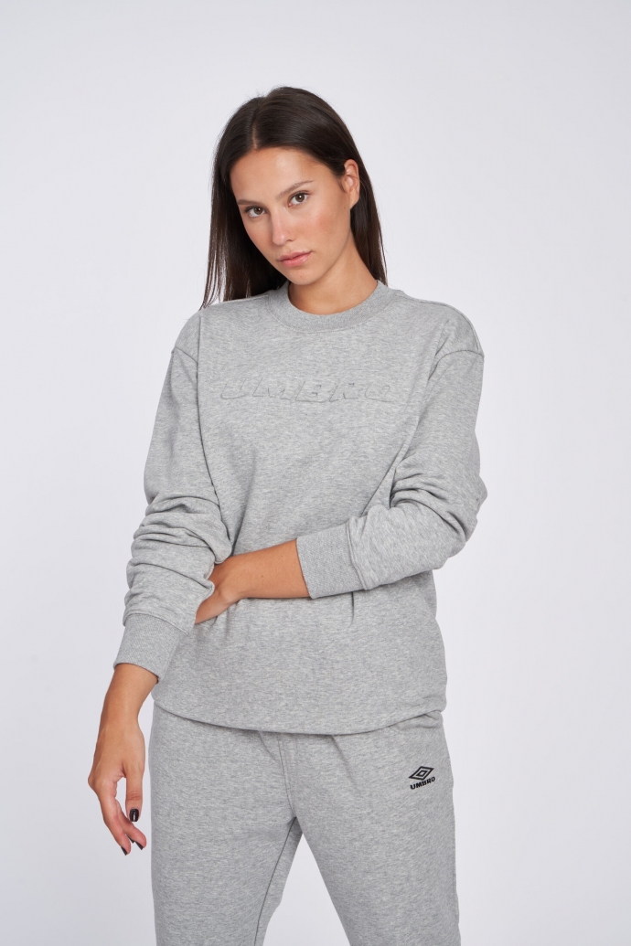 UMBRO EMBOSSED LOGO SWEAT GRAY...