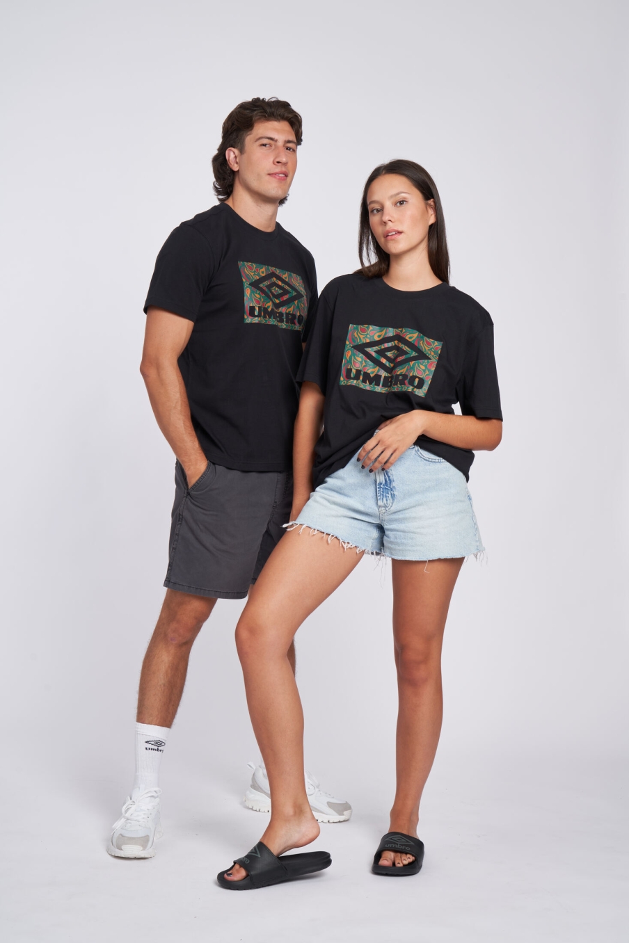 Camiseta Umbro Paisley Graphic Tee Preto
