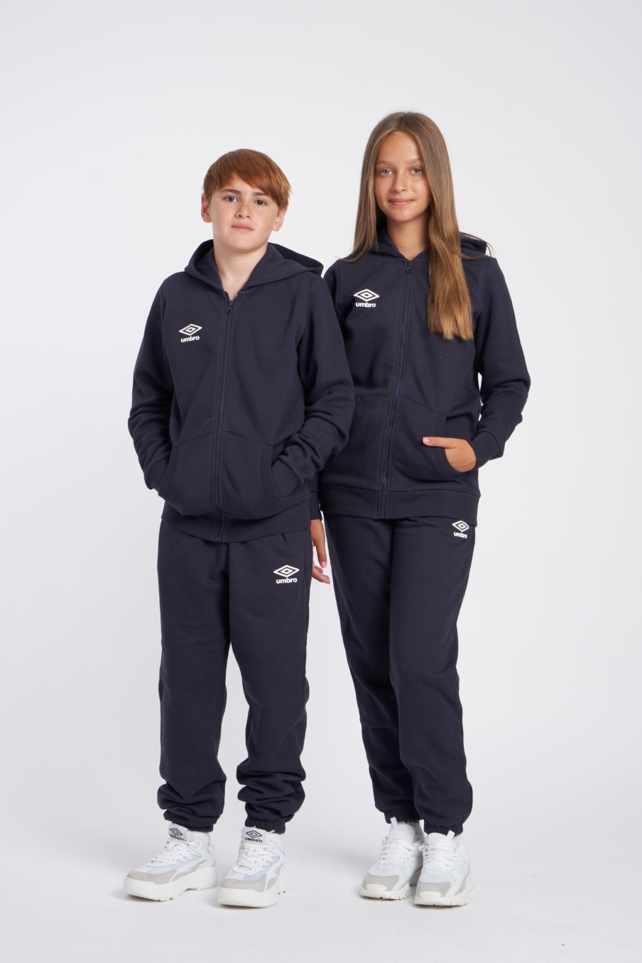 Guarda-roupa Umbro Moletom Com Capuz Pequeno Logo Junior Dark Navy