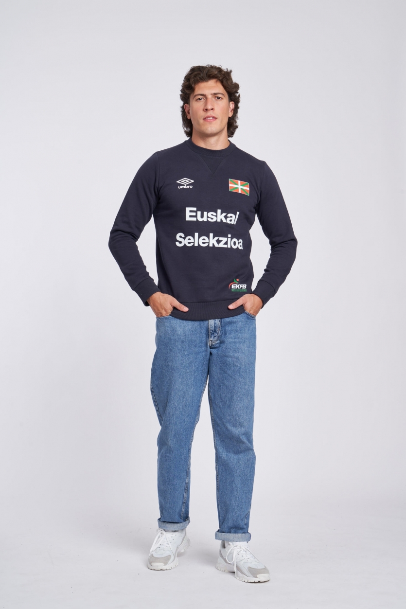 SUDADERA EUSKAL SELEKZIOA 22 SWEAT NAVY 2