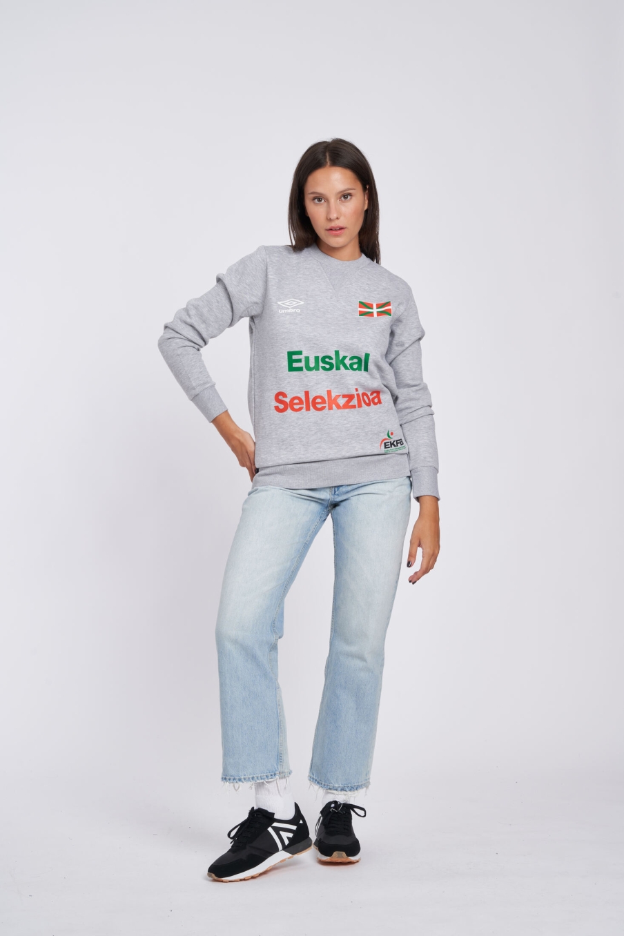EUSKAL SELEKZIOA WALKING/22 FLEECE SWEAT ADULTO