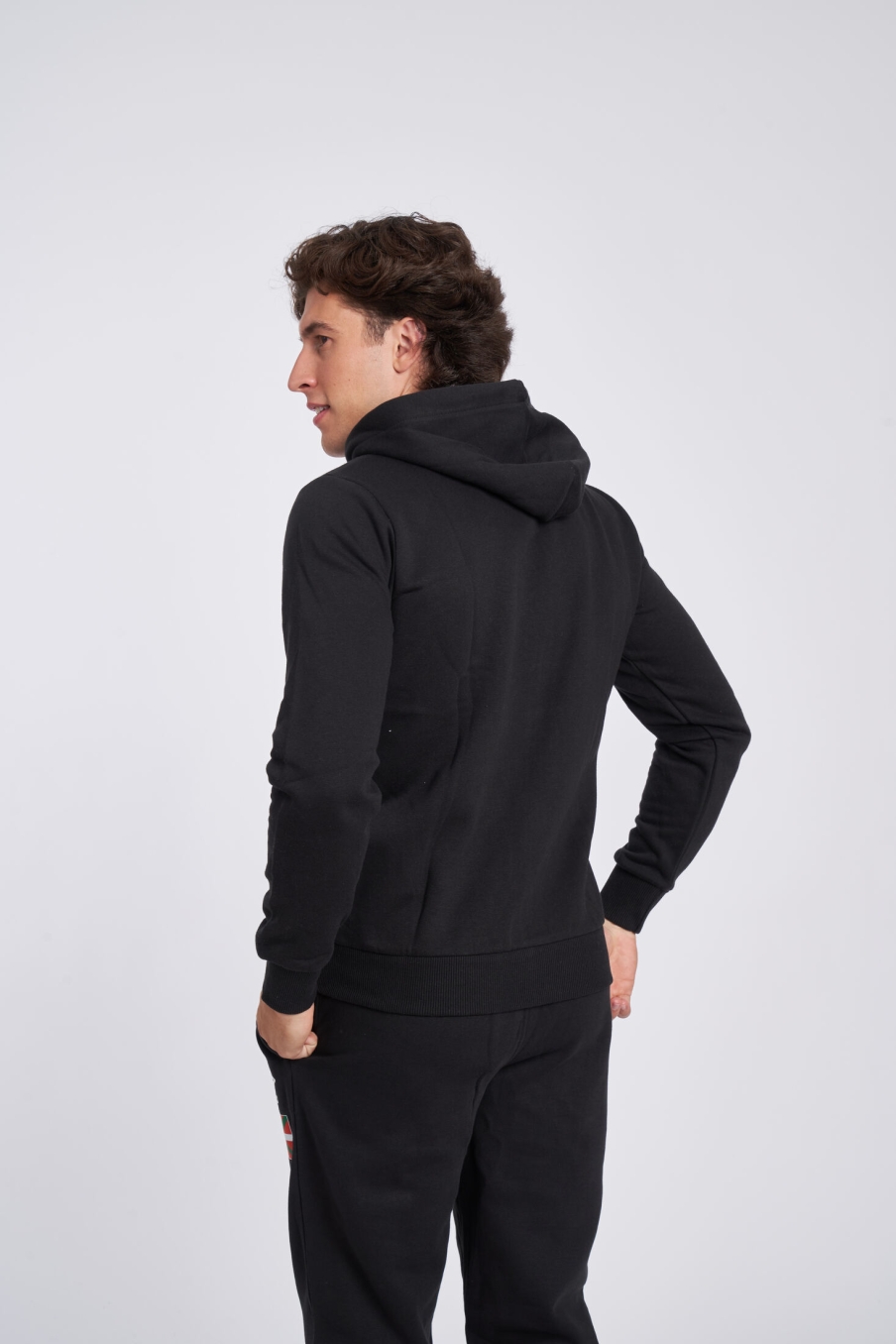EUSKAL SELEKZIOA CAMINHADA/22 ZIP JAQUETA PRETA