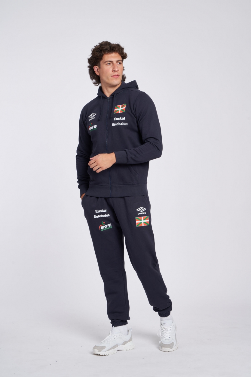 EUSKAL SELEKZIOA WALKING/22 ZIP JACKET NAVY 2