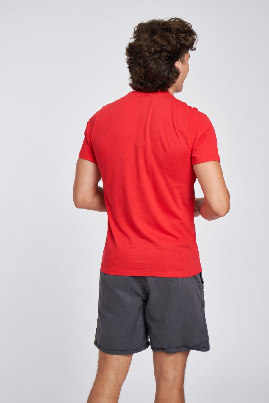 UMBRO FW CIRCULAR GRAPHIC TEE VERMILLION T-SHIRT