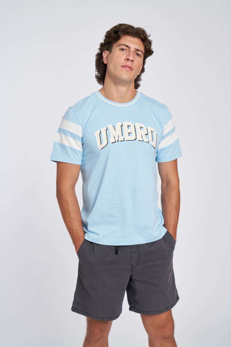 Umbro Varsity T-Shirt Blau