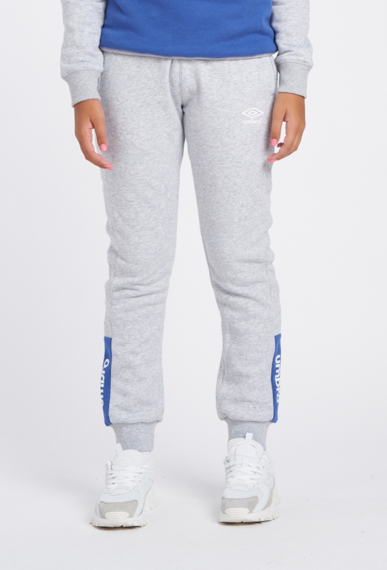 CALÇA JOGGER UMBRO FW SPORTSWEAR - JNR GREY MARL / NOUVEAN NAVY