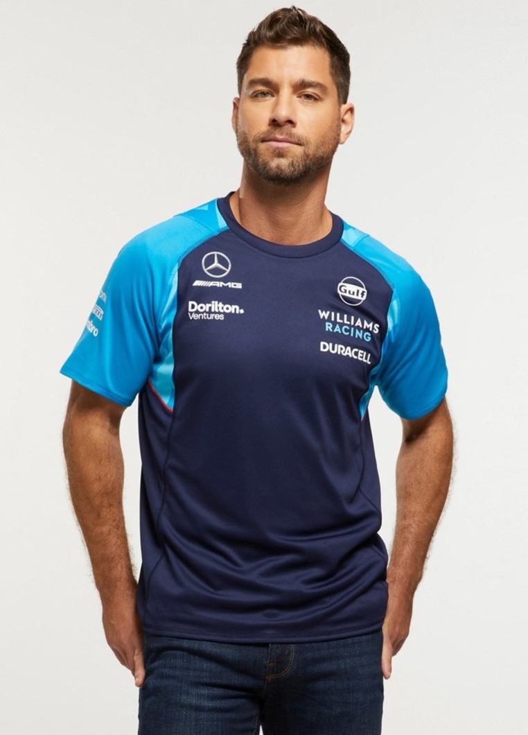 Camiseta Umbro Williams Racing Training Jersey Peacoat / Diva Blue