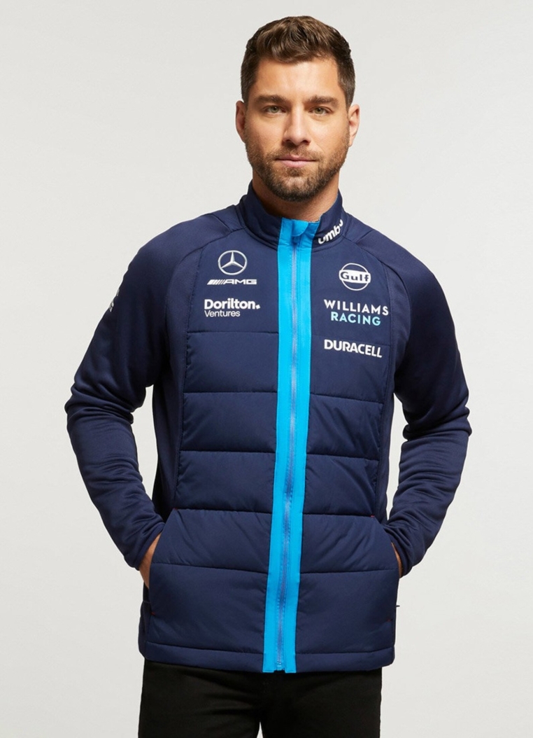 Chaqueta Umbro Williams Racing Thermal Jacket Peacoat / Diva Blue