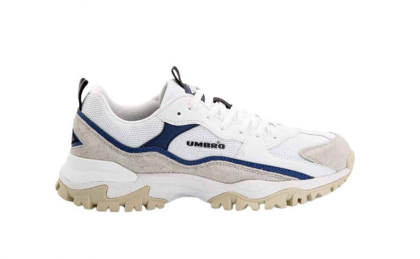 Umbro Bumpy Weiß / Marine / Grauer Sneaker