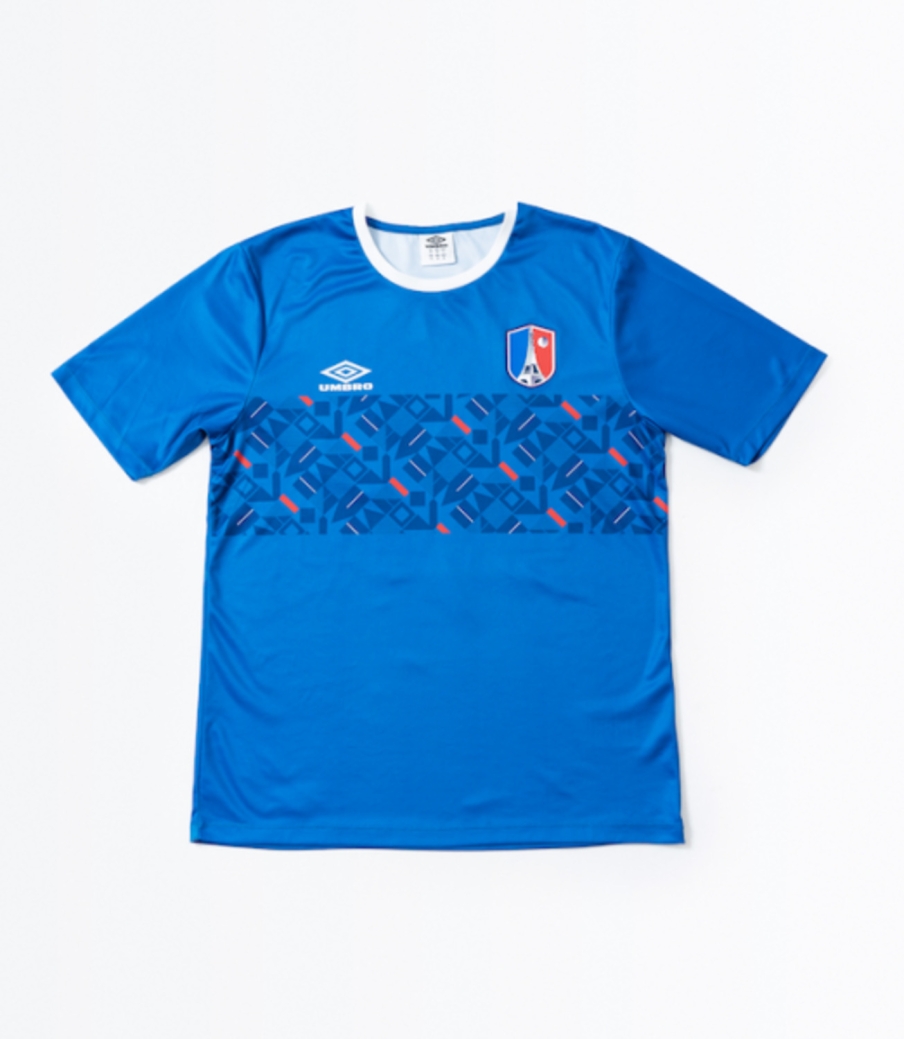UMBRO CHEST PANEL JERSEY T-SHIRT - FRANCE