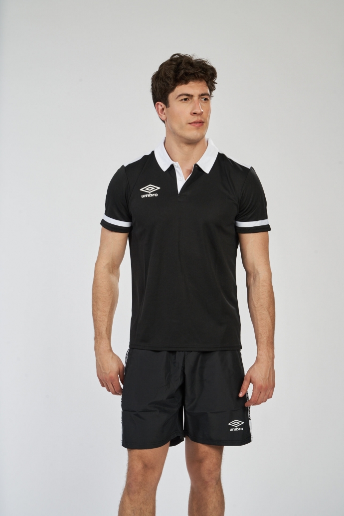 Polo Umbro Manyara Black / White
