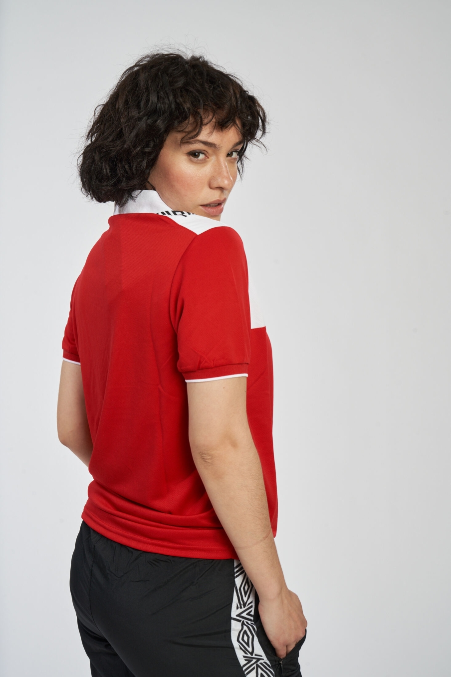 Polo Umbro Victoria Rojo / Blanco