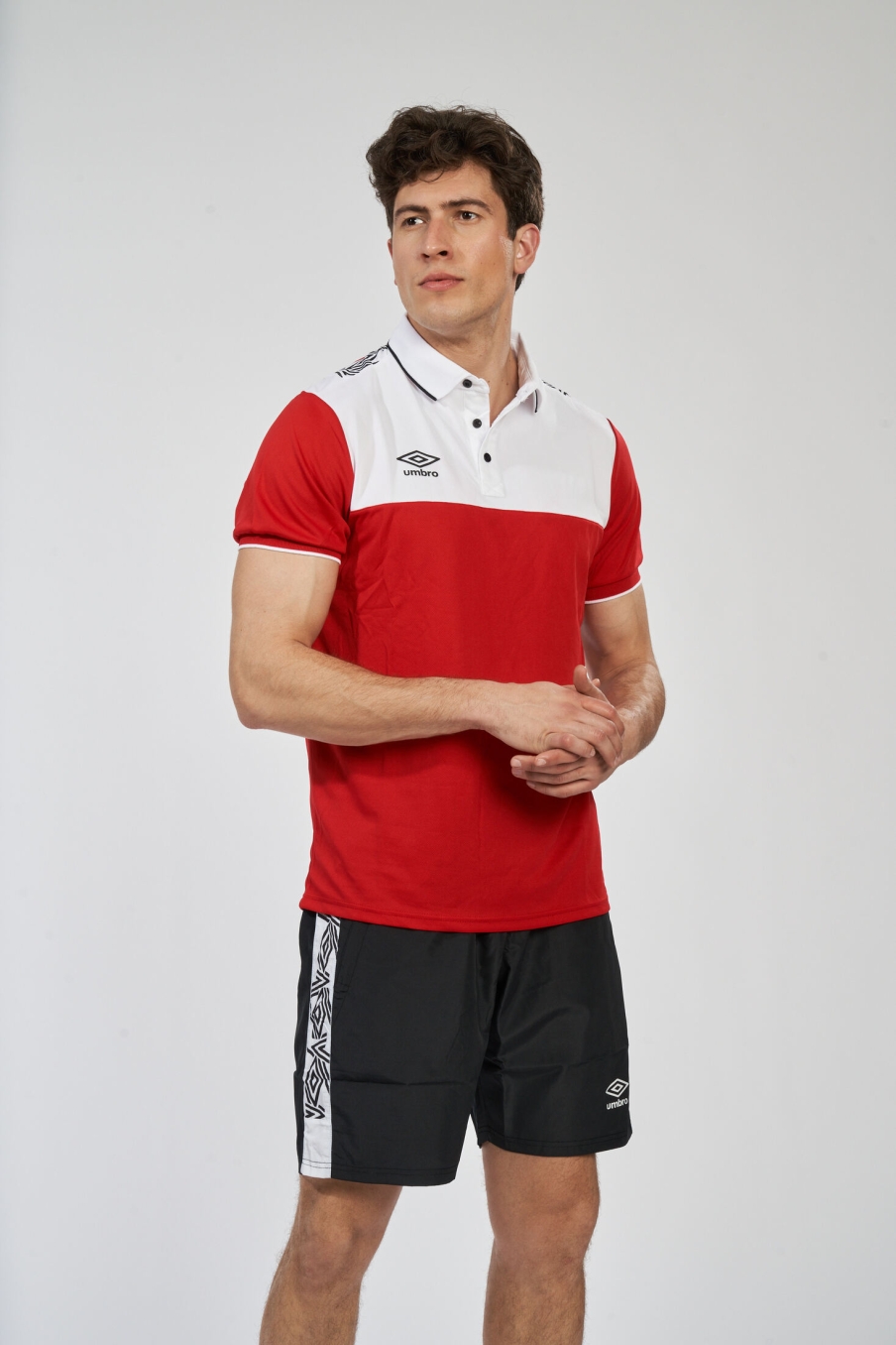 VICTORIA POLO RED / WHITE