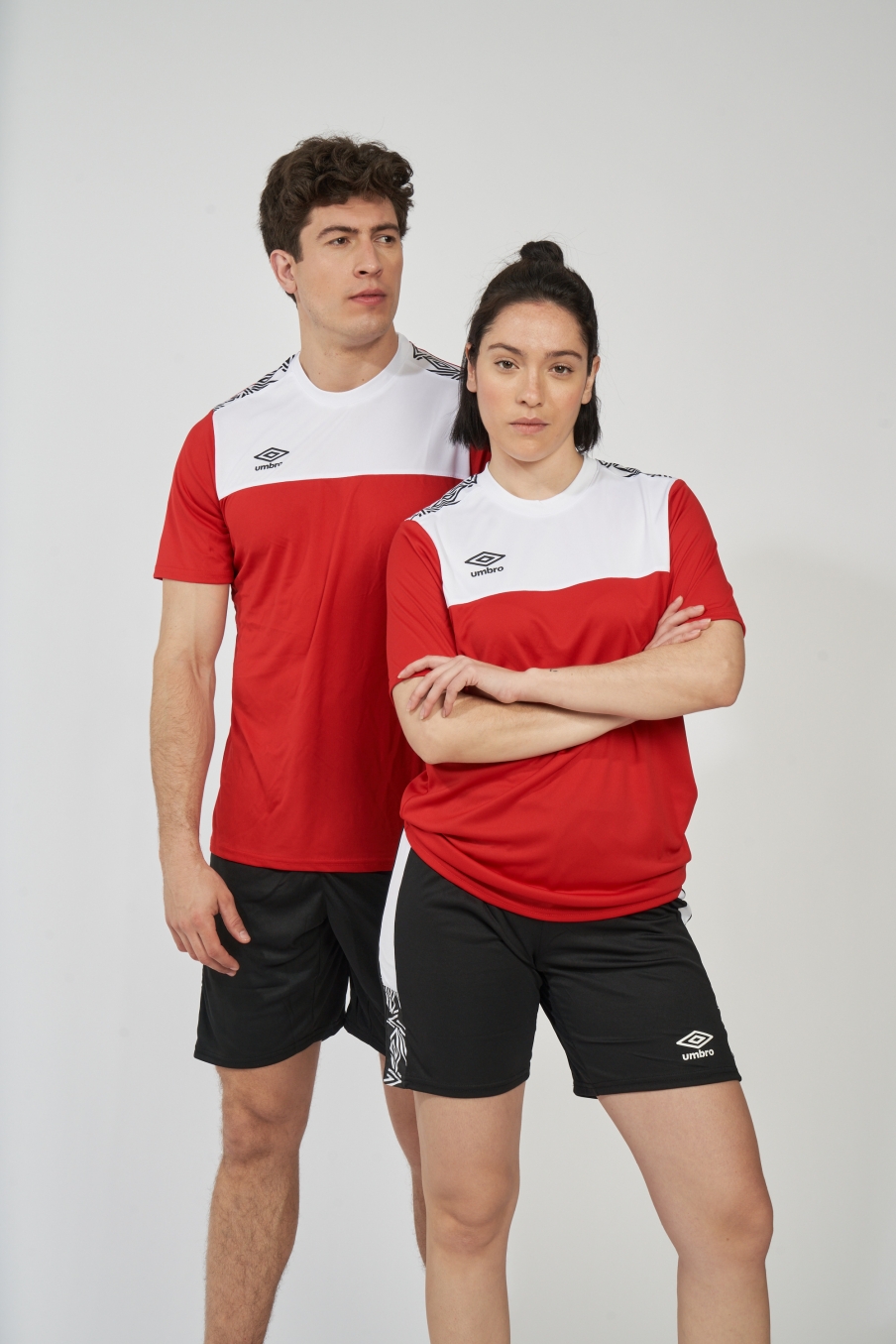 T-shirt Umbro NESS Red / White