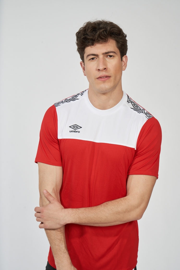 T-shirt Umbro NESS Red / White