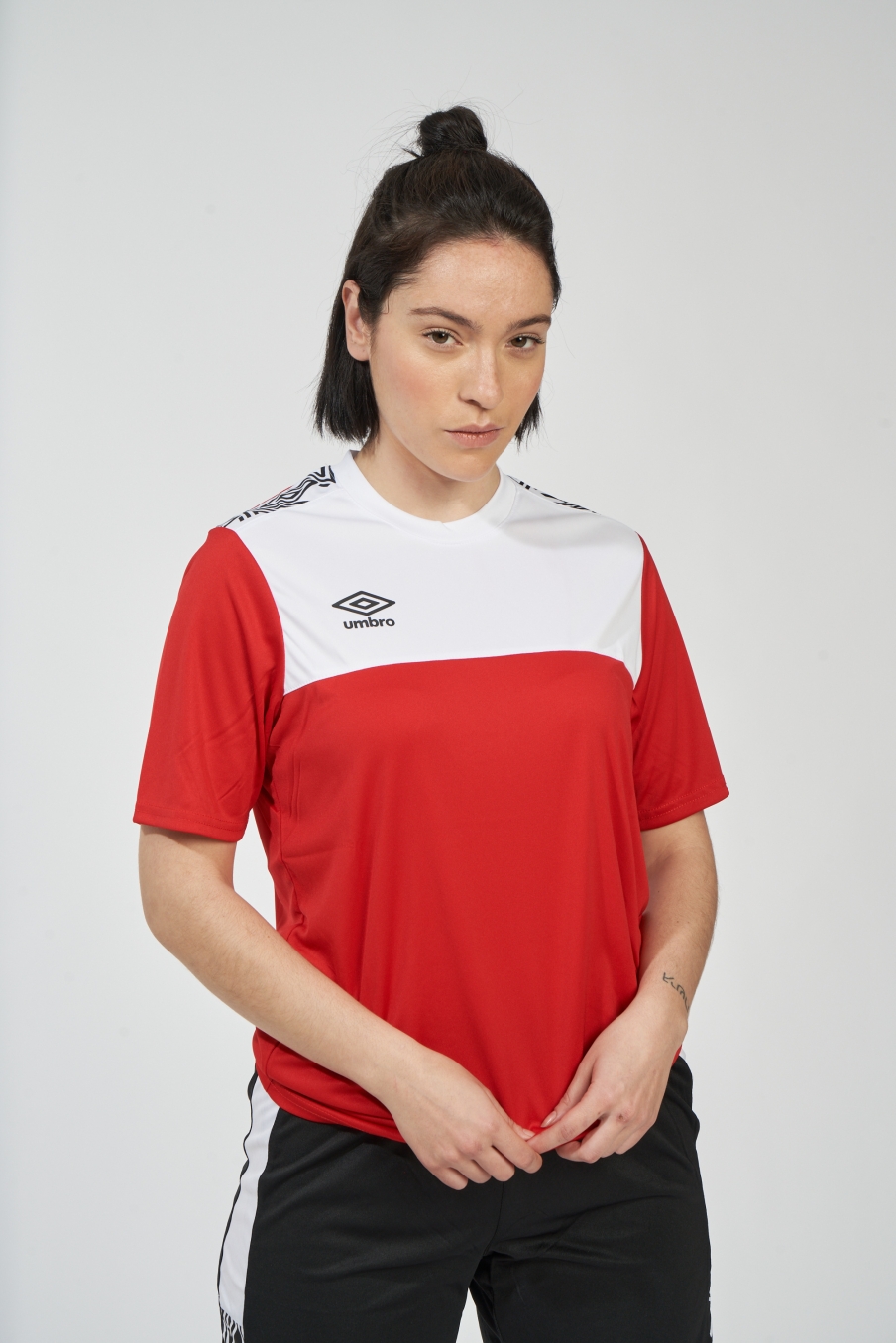 T-shirt Umbro NESS Red / White