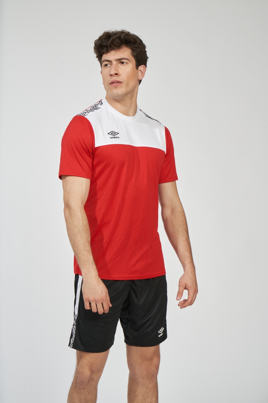 T-shirt Umbro NESS Red / White