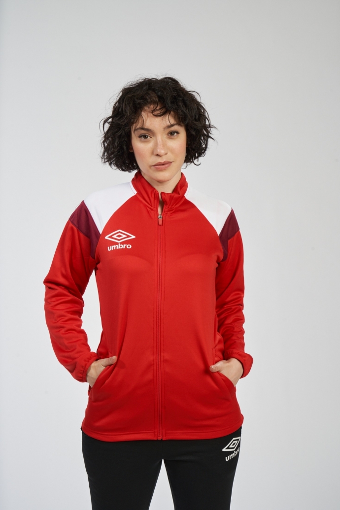 Jaqueta Umbro Jipe Vermelho / Branco