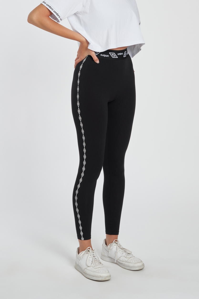 Μαύρο καλσόν Umbro Leo