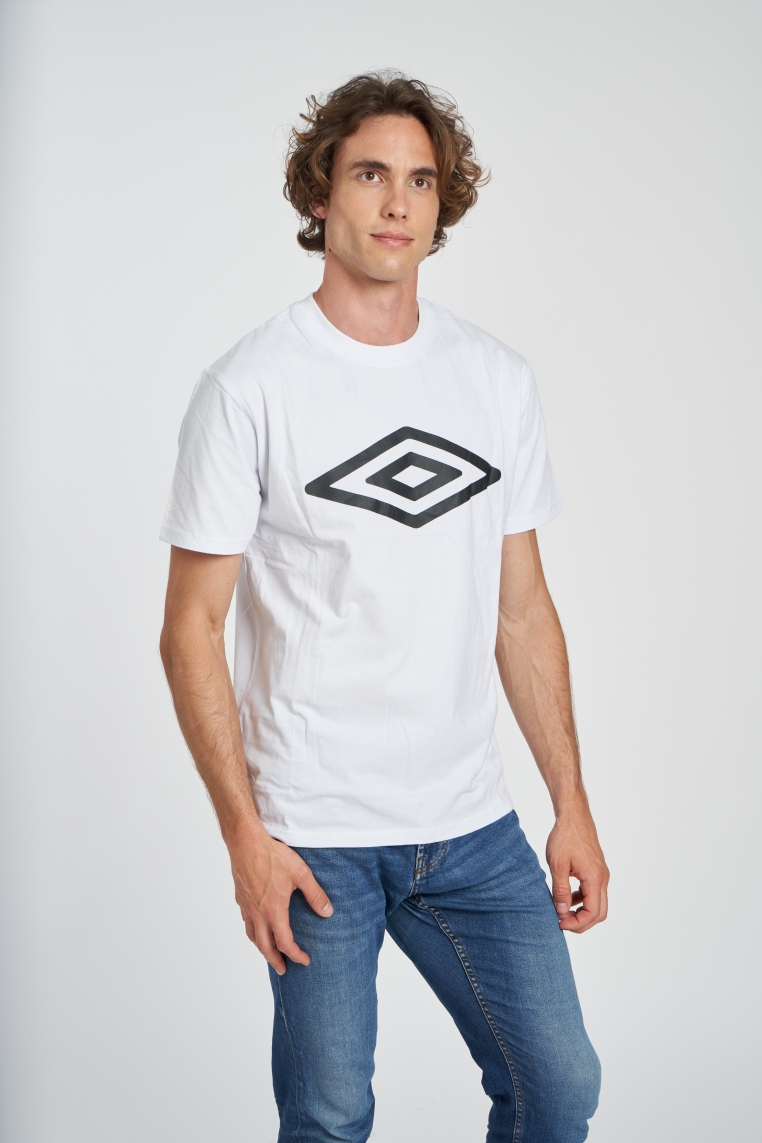 Camiseta Umbro Delphinus White/BLack