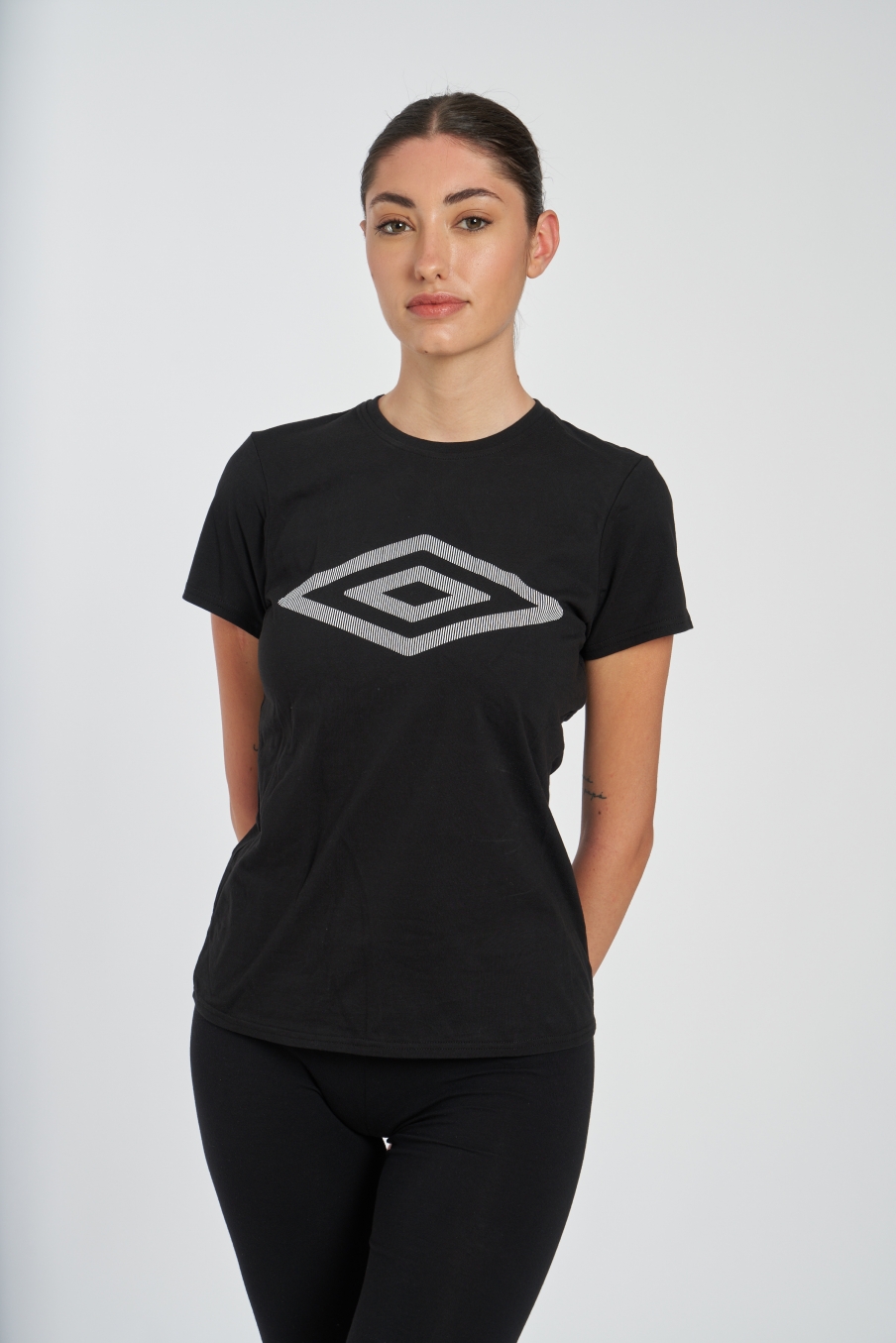 Camiseta preta Umbro Eridanus
