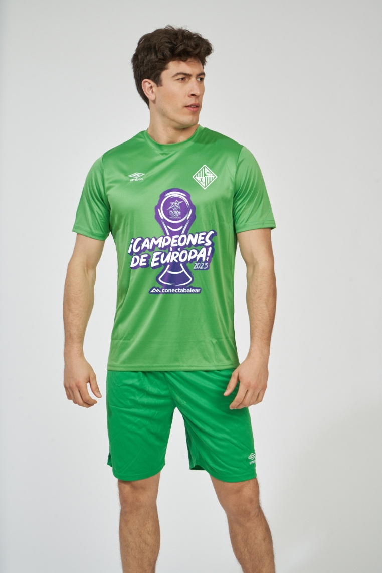 Camiseta Umbro Palma Futsal Campeones Champions League 2023
