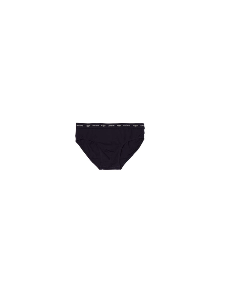 3 PACK BRIEFS STRETCH COTTON WITH NAVY LOGO
