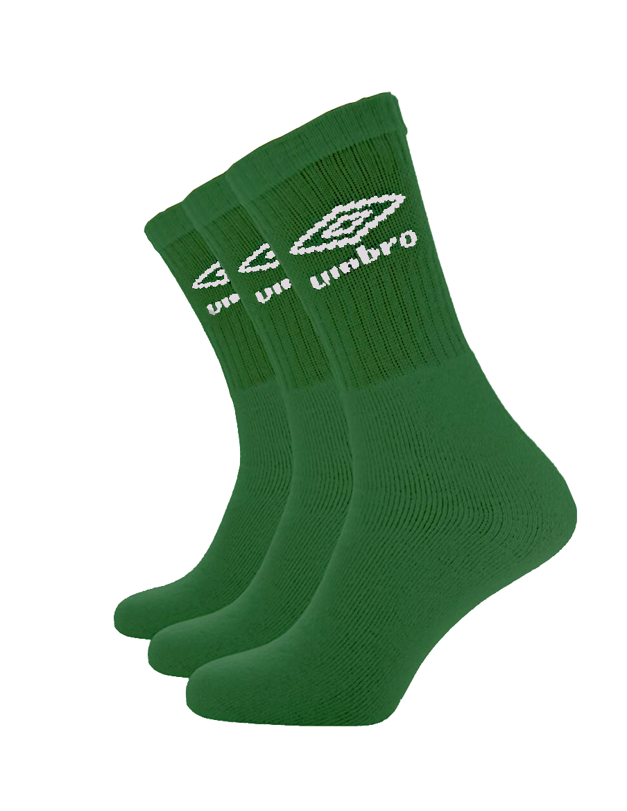 Medias de Fútbol sin Pie Umbro Footless Socks Green
