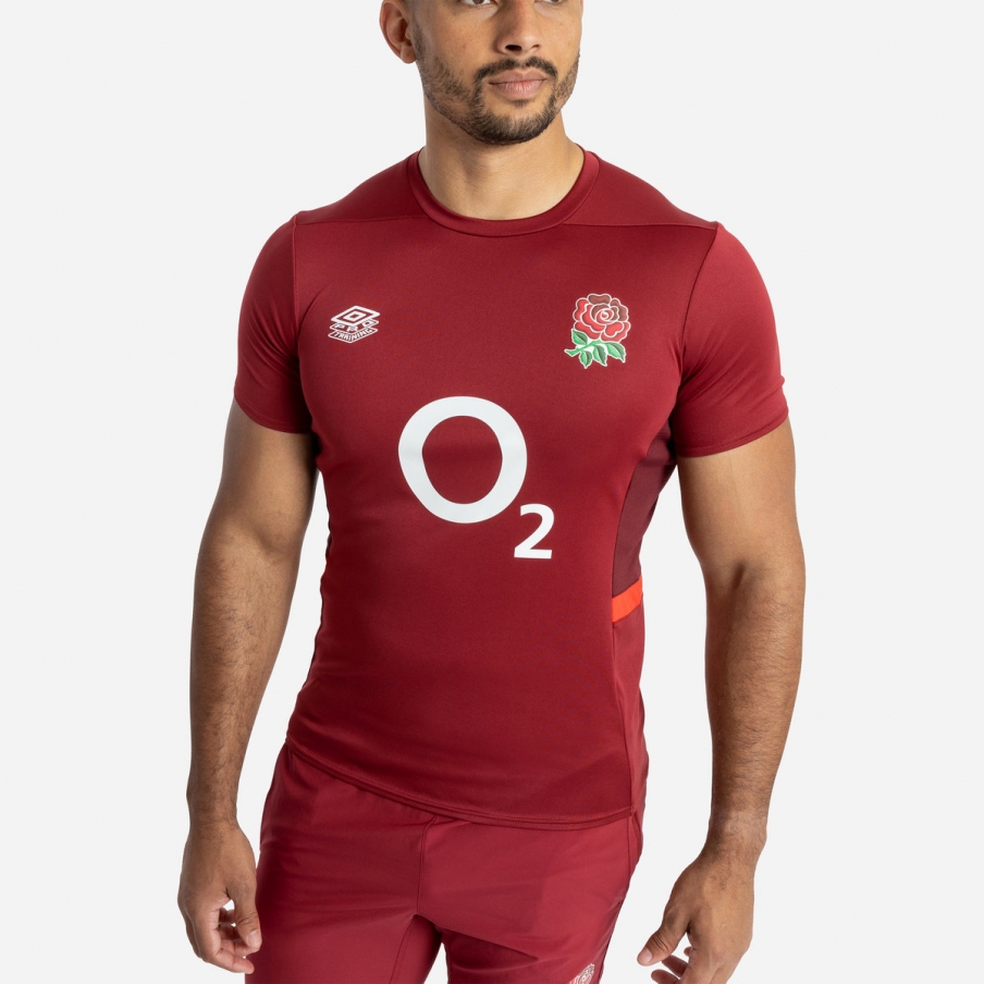 Camiseta Rugby Hombre Umbro Los Cóndores Roja