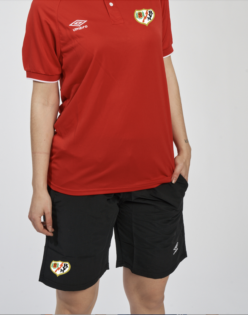 Short Rayo Vallecano Umbro Junior Rojo