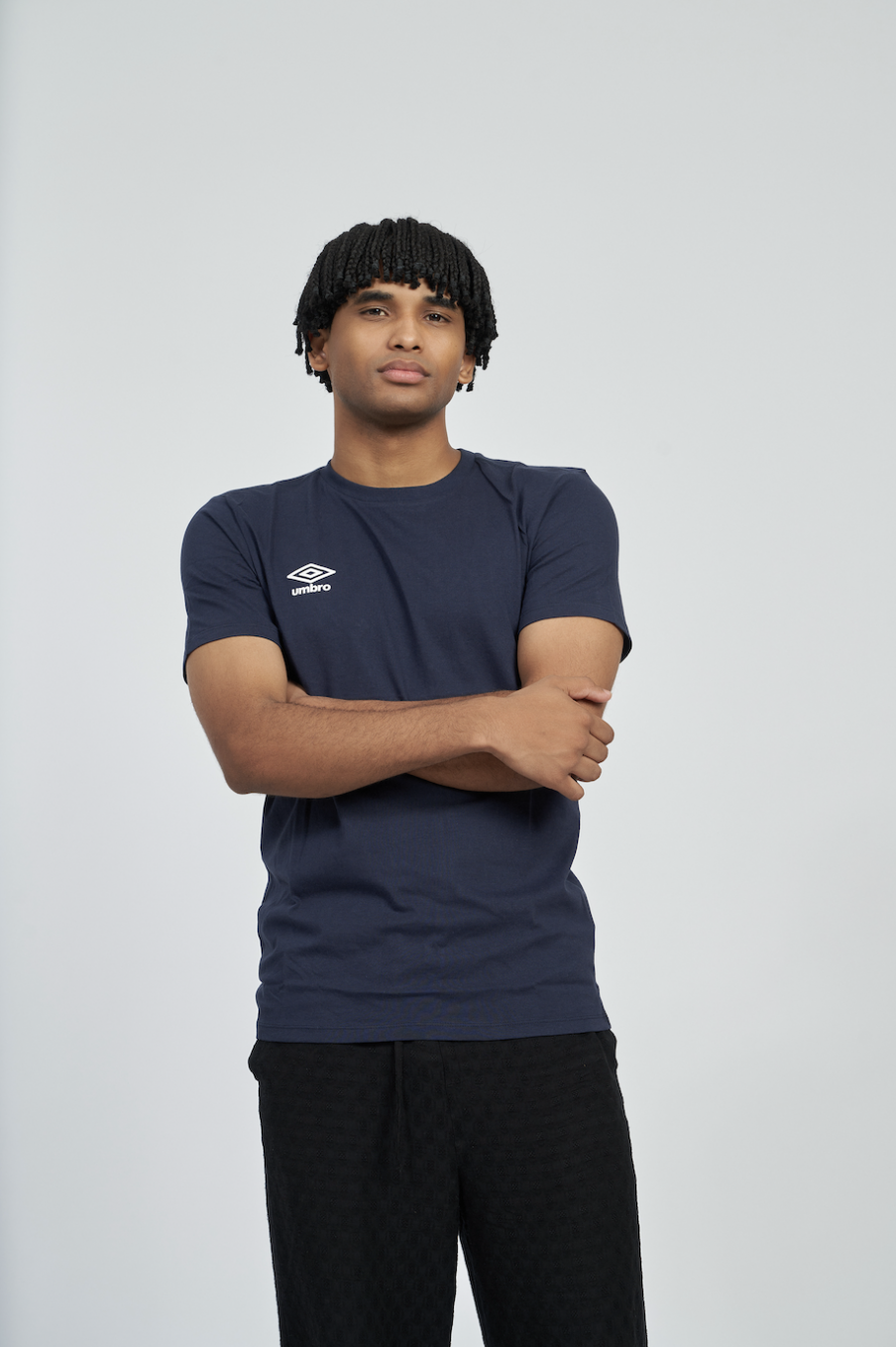 Umbro Wardrobe Small Logo T-shirt Navy / White