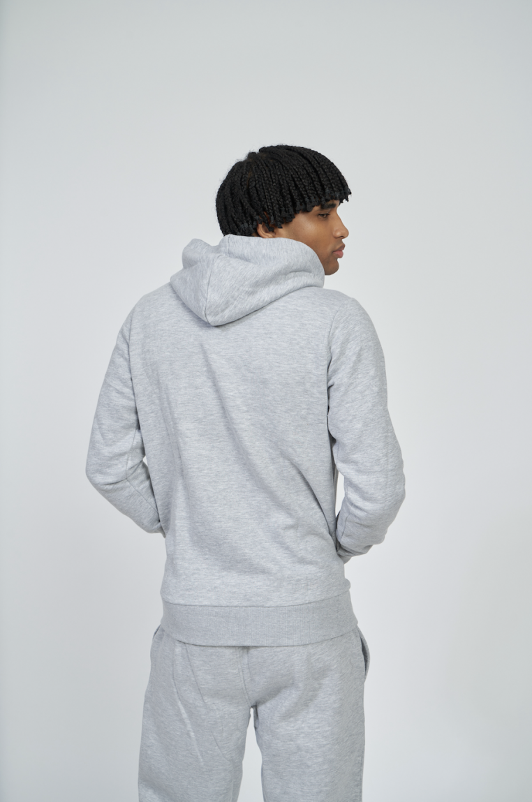 Chaqueta Umbro Wardrobe Zip Hoodie Small Logo Grey / White / Grey