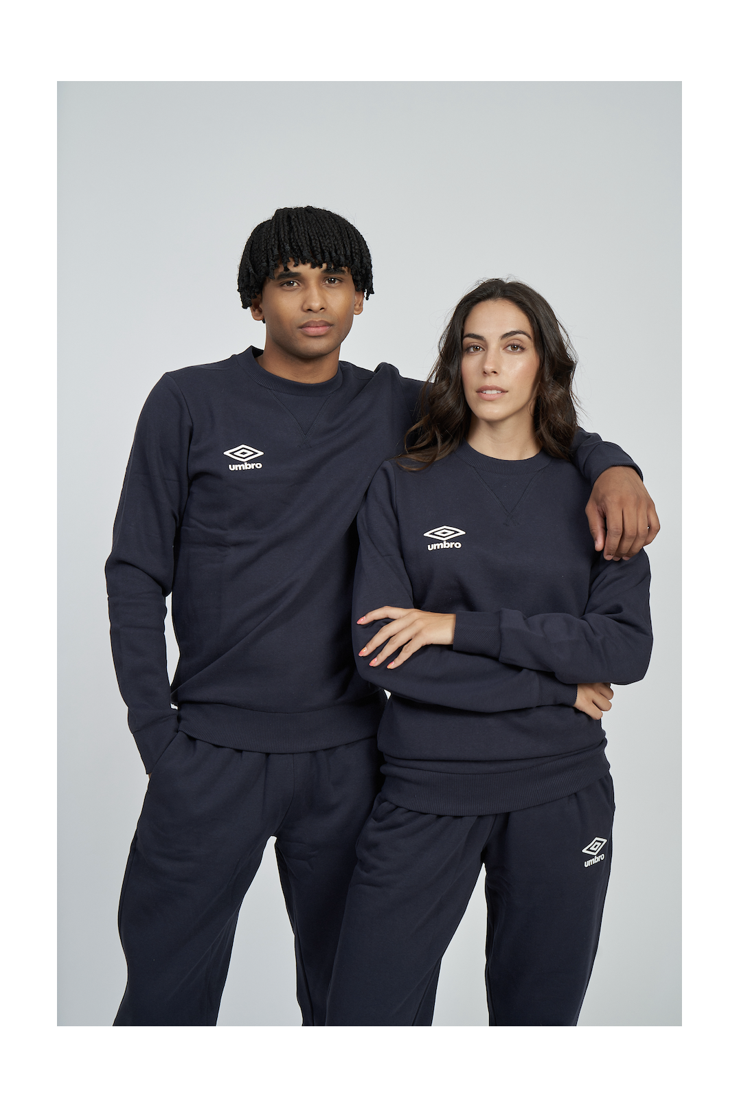 Navy umbro online sweatshirt