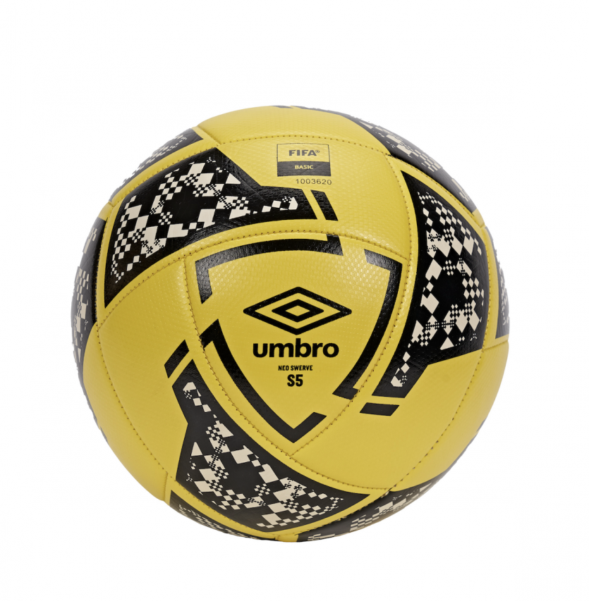 BALON UMBRO NEO SWERVE YELLOW / BLACK