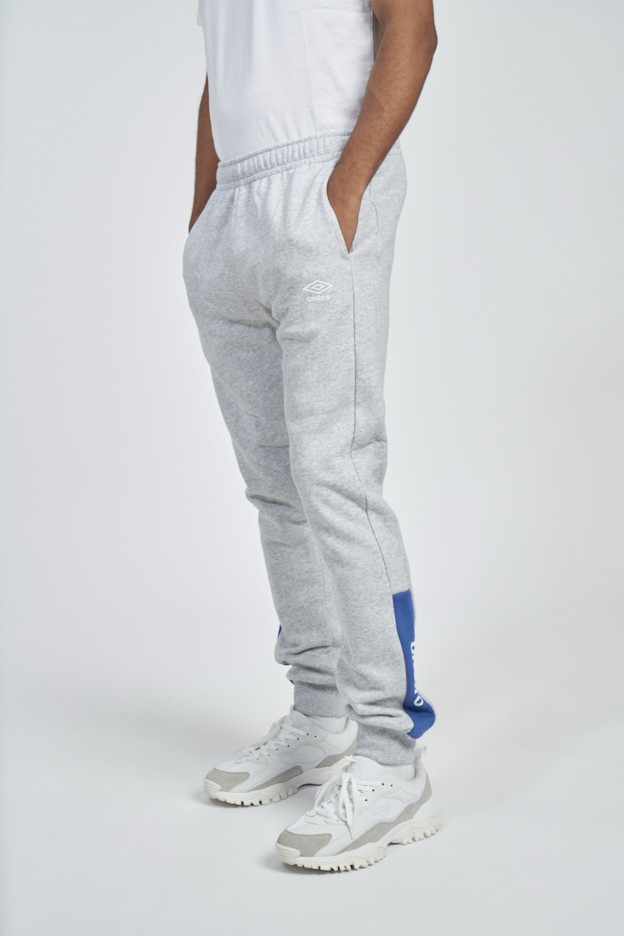 Umbro Fw Sportswear Joggers Grey Marl / Nouvean Navy