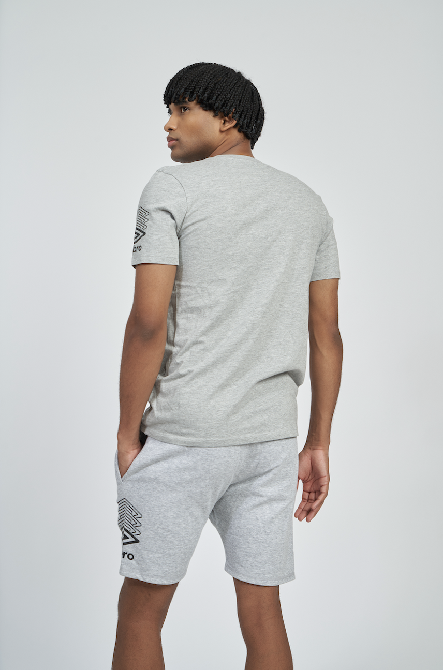 UMBRO FW TERRACE GRAPHIC TEEGREY MARL T-SHIRT