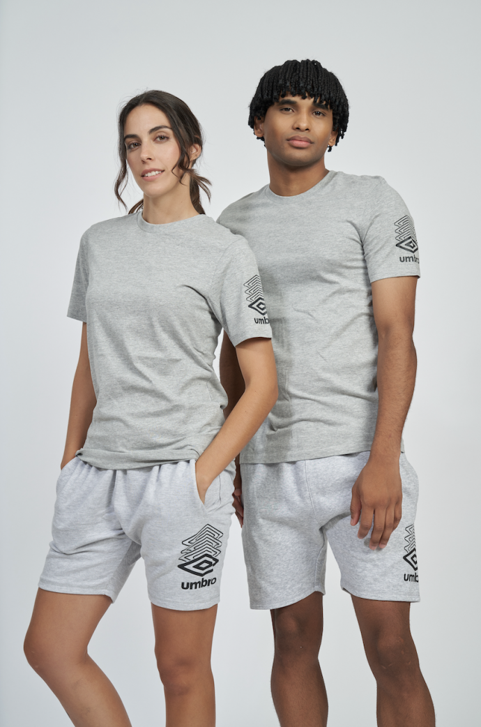 UMBRO FW TERRACE GRAPHIC TEEGREY MARL...