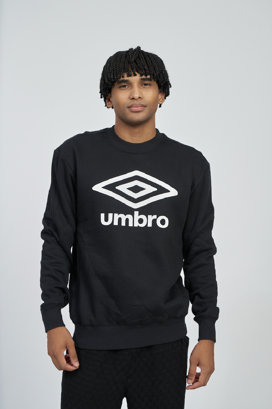 Sudadera Umbro Fw Large Logo Sweat Black