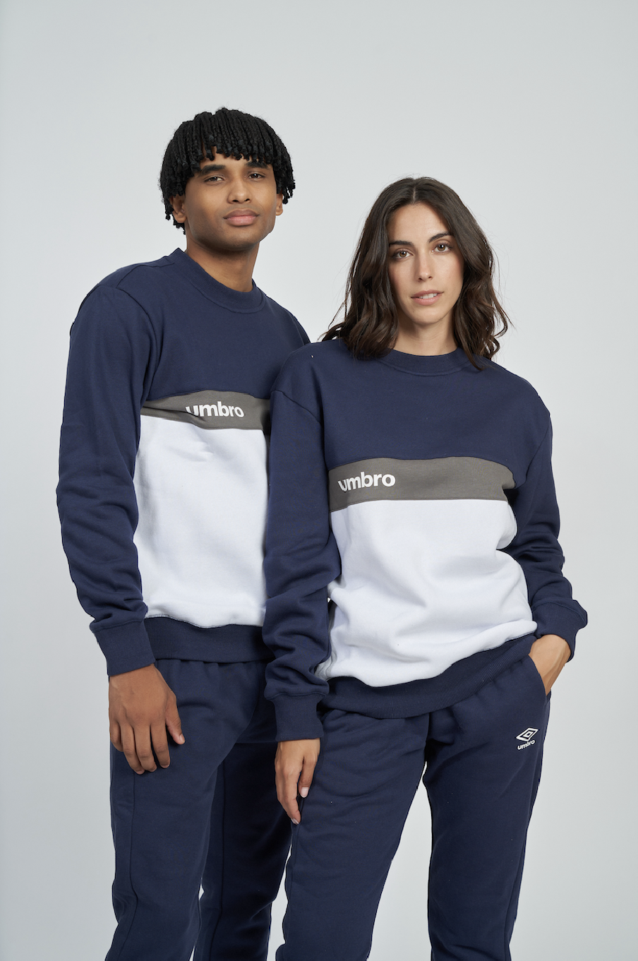 Umbro Fw Sportswear Sweat Dark Navy / Brilliant White / Gunmetal